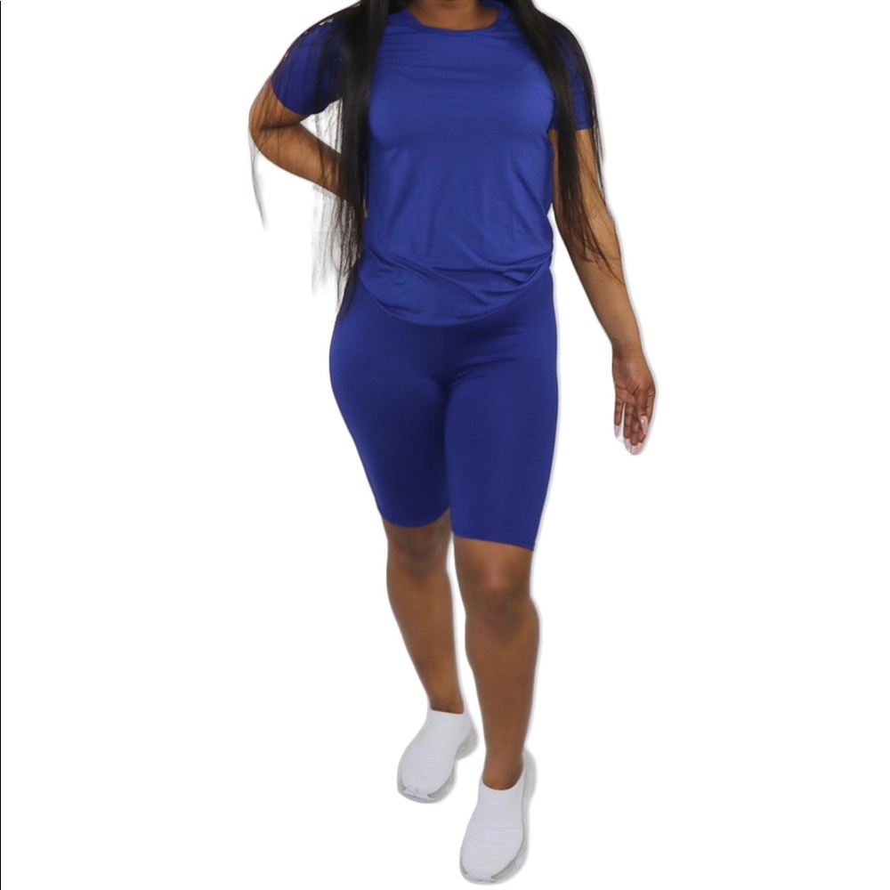 Blue Two Piece Set